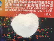 Boron phosphate glass material